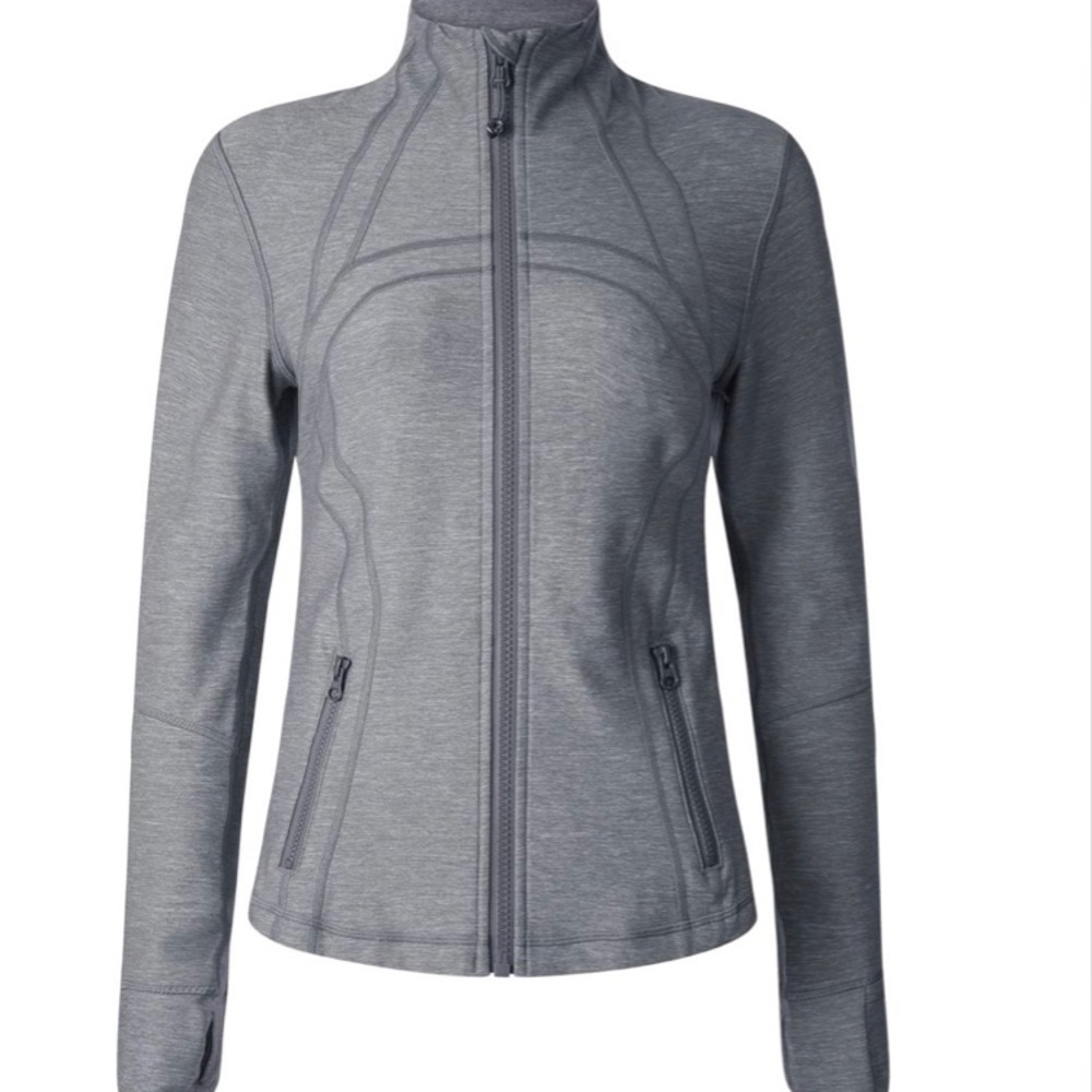 lululemon Define Jacket - Heathered Slate - size 8